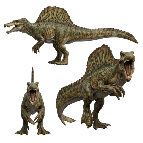 Spinosaurus Dinosaur Model | 3D Printed Miniature | Realistic Dino Figure | Desk Display Collectible | Gift for Dinosaur Lovers