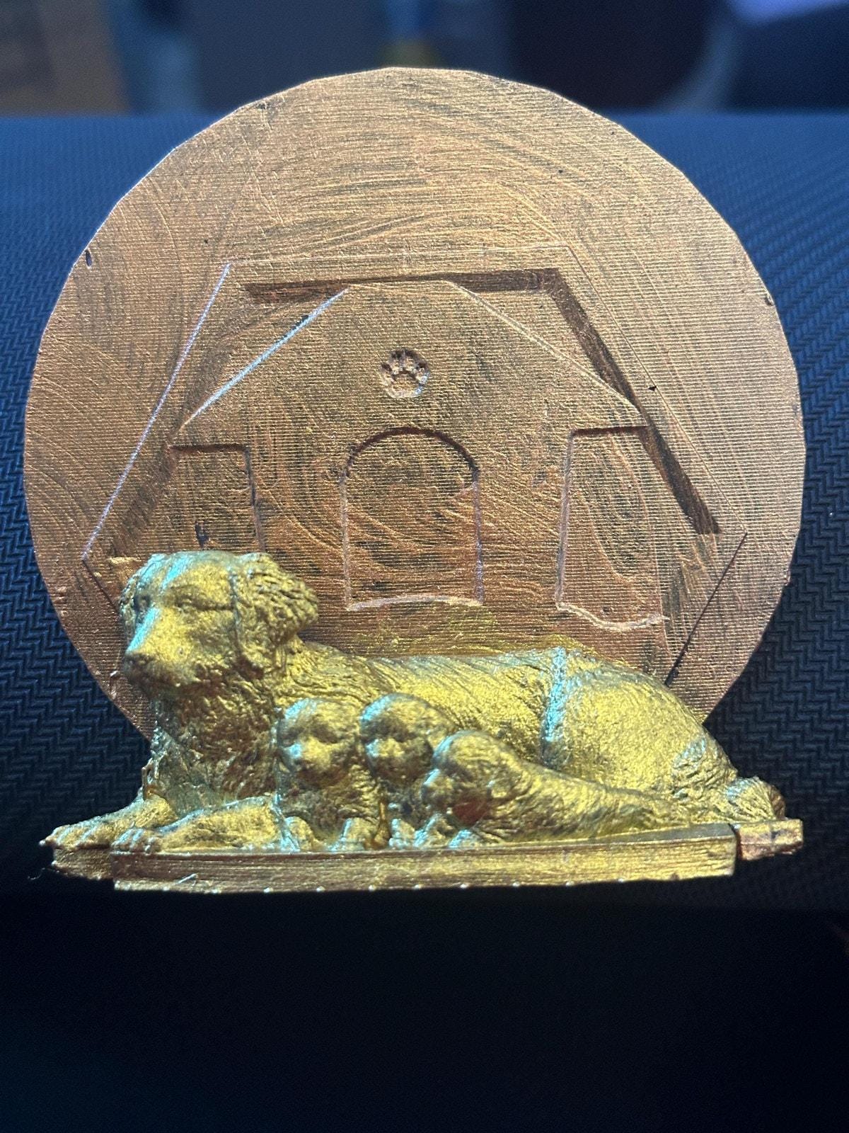 Resin Coasters Handmade Labrador And Pup