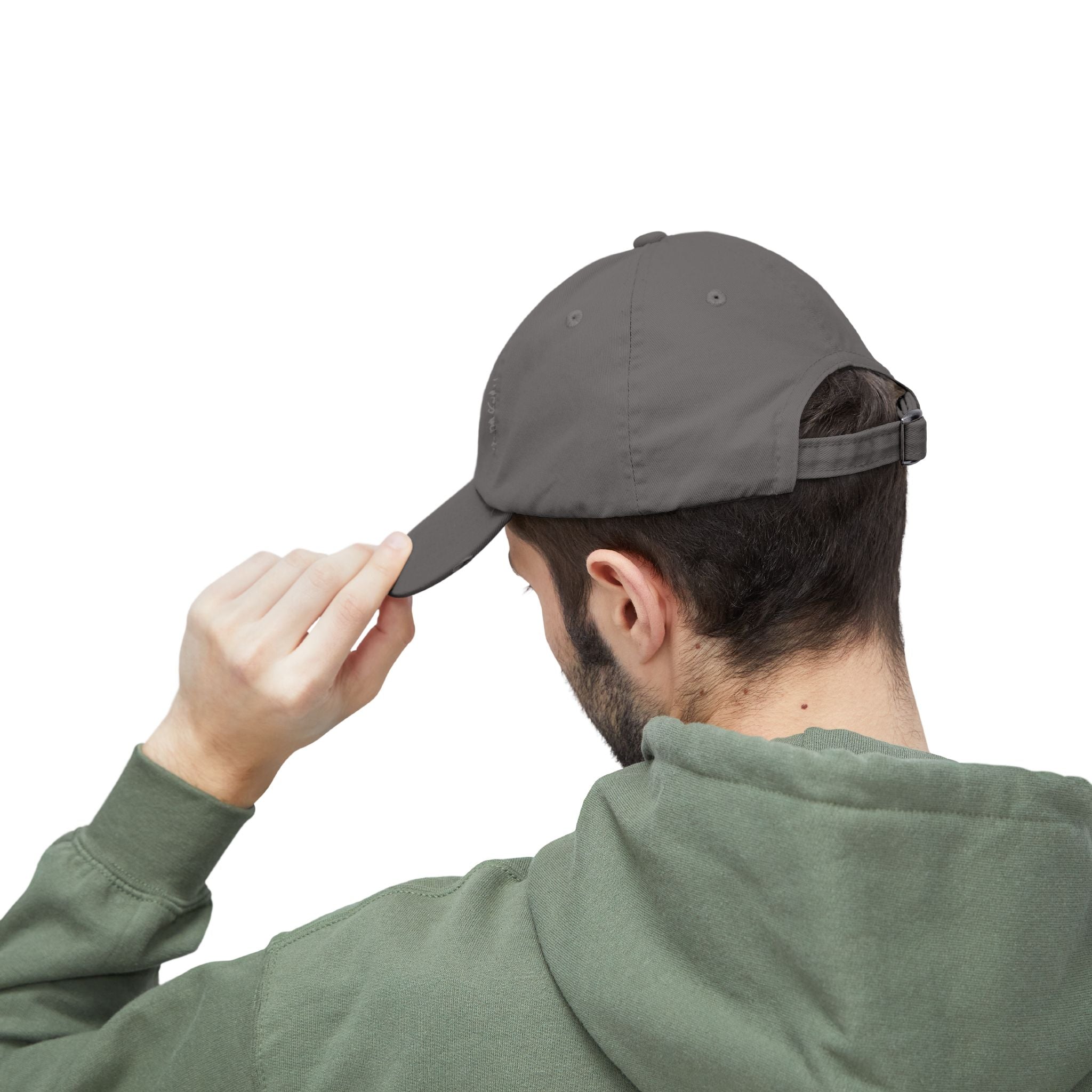 Distressed Baseball Cap — 2026 Olympic Crest Vintage Patch