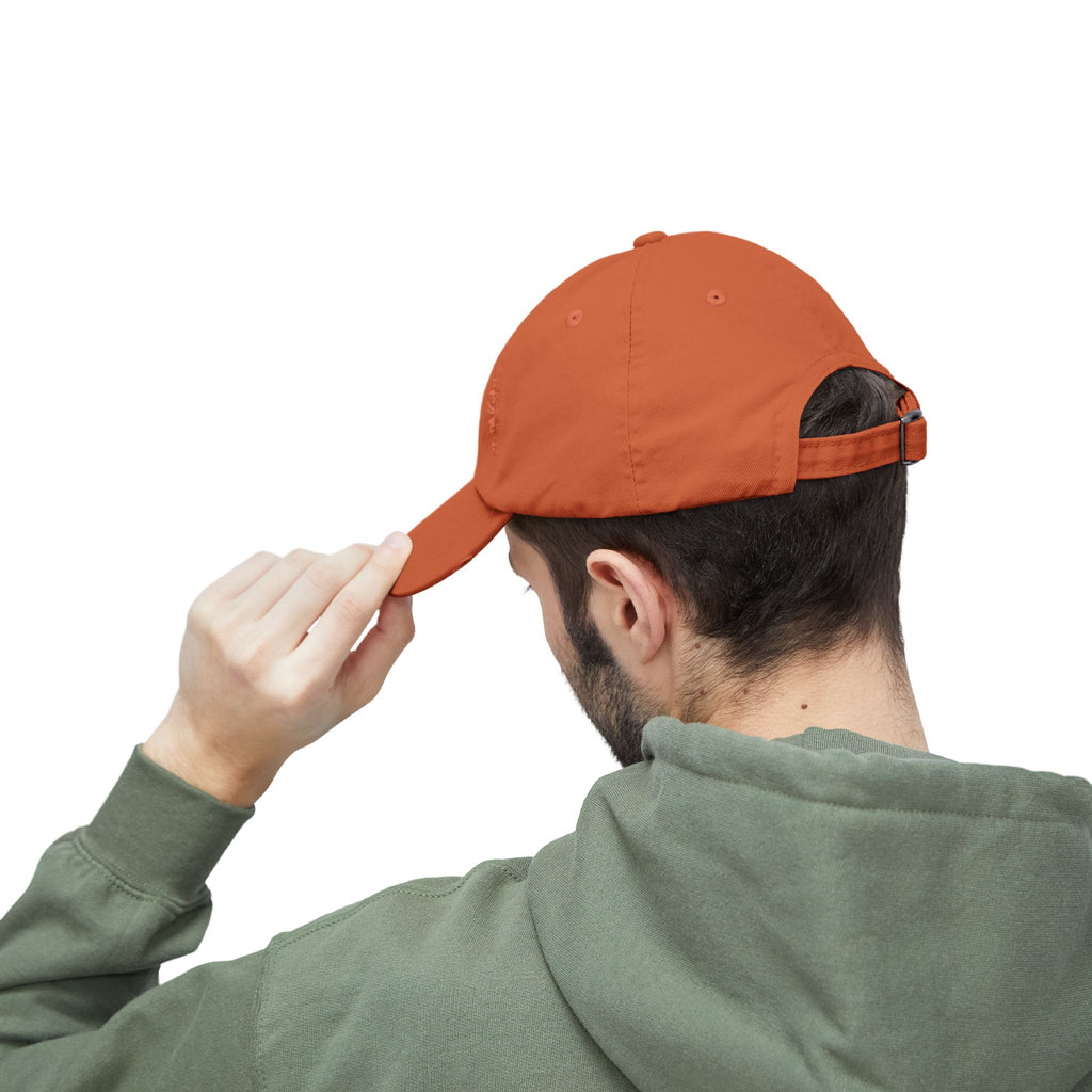 Distressed Baseball Cap — 2026 Olympic Crest Vintage Patch