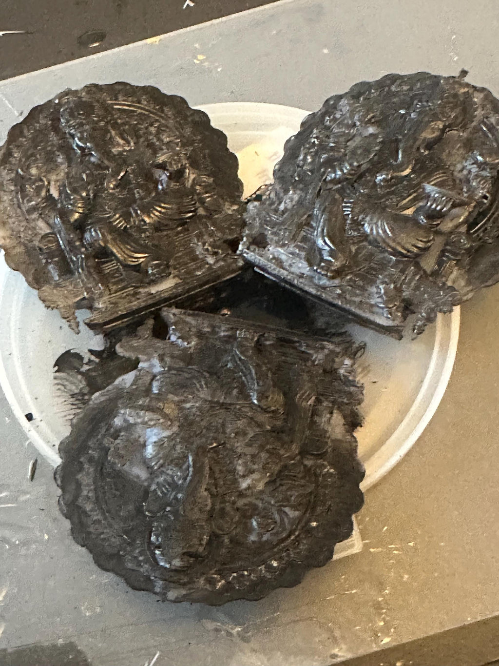 Golf coaster with golfer