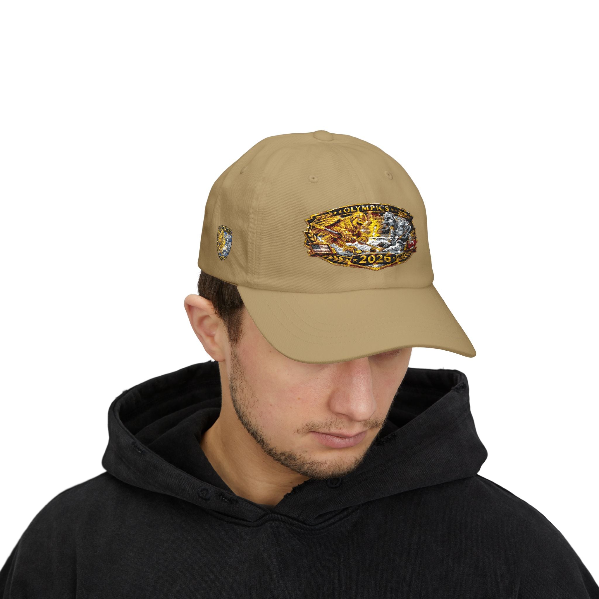 2026 Olympic Champion Dad Cap - Gold Medal Vintage Embroidered Baseball Hat