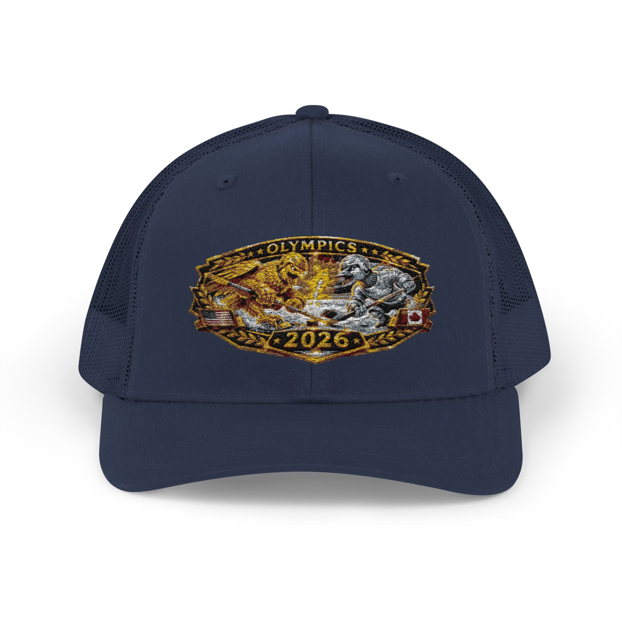 2026 Gold Rush Bear Patch Snapback Trucker Hat