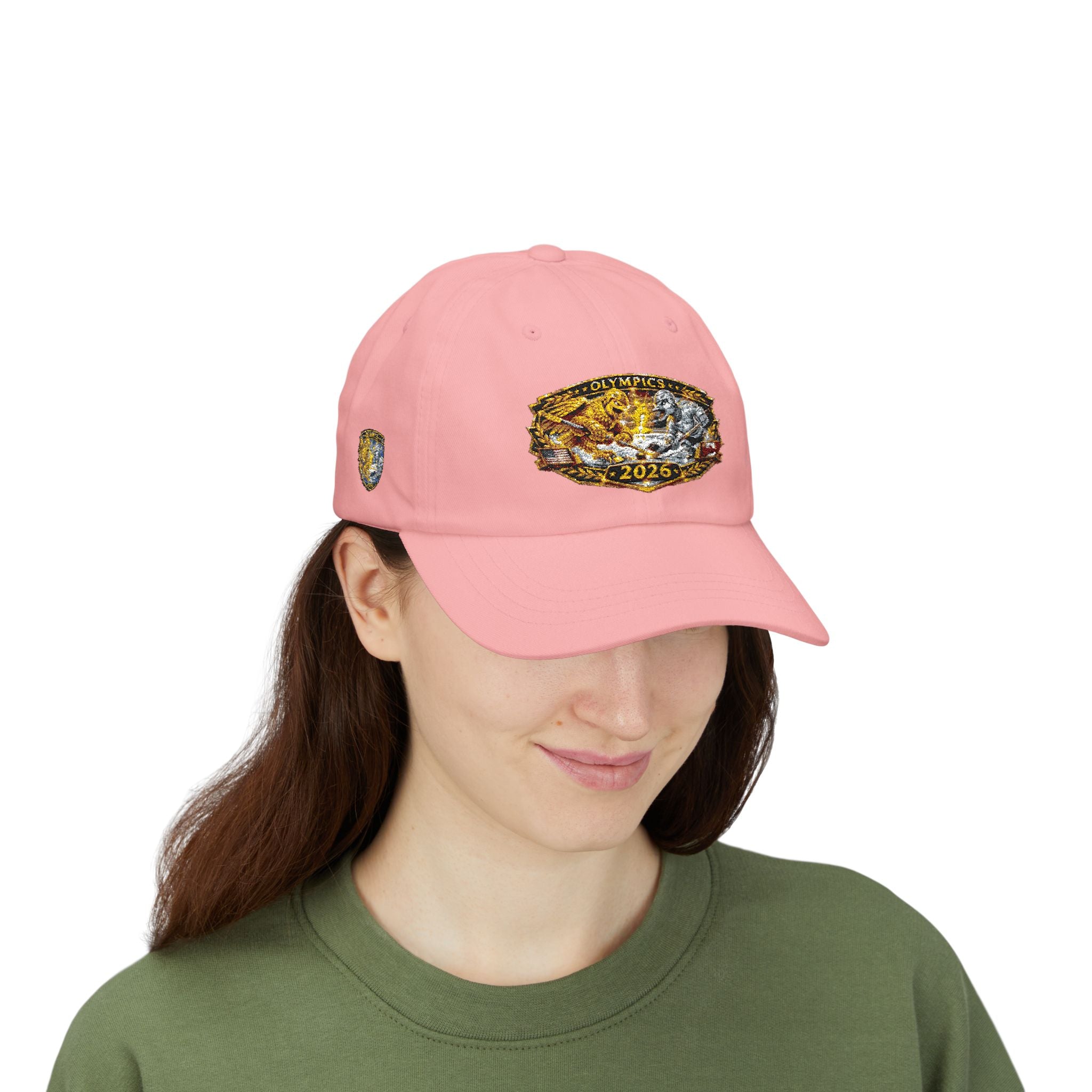 2026 Olympic Champion Dad Cap - Gold Medal Vintage Embroidered Baseball Hat