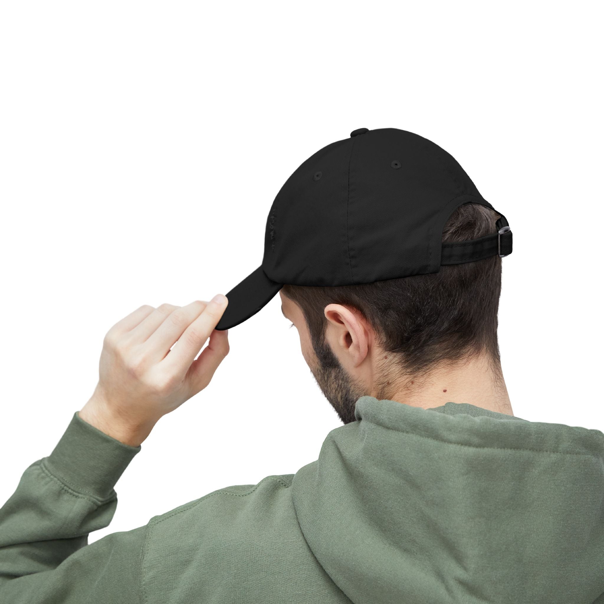 Distressed Baseball Cap — 2026 Olympic Crest Vintage Patch