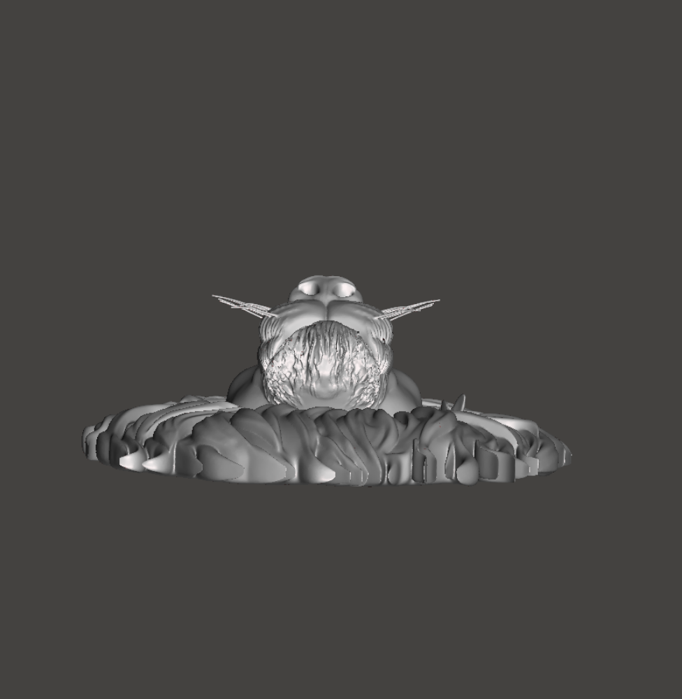 Lion Head STL File for 3D Printing | Wall Decor Relief Sculpture | CNC Relief Model | Printable Lion Bust Digital Download
