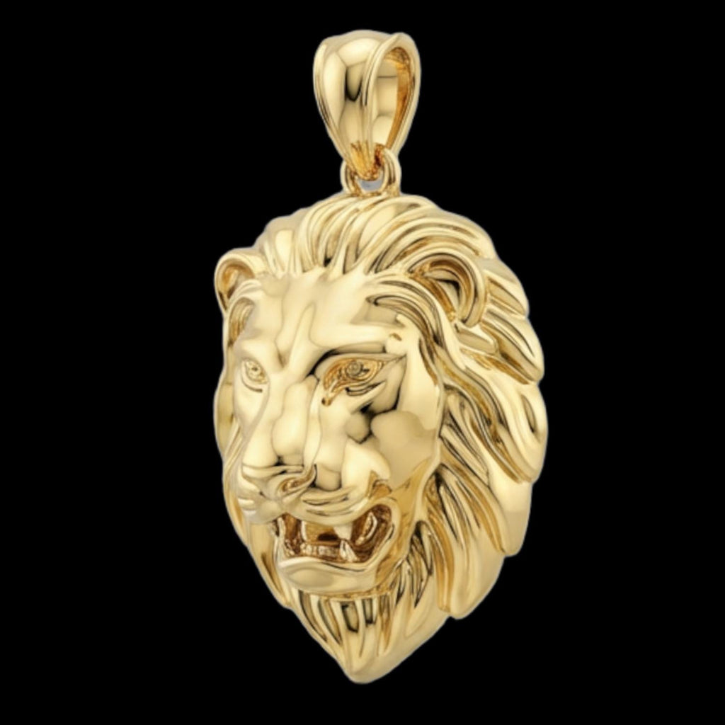 Lion Head Pendant – Symbol of Strength, Courage & Power