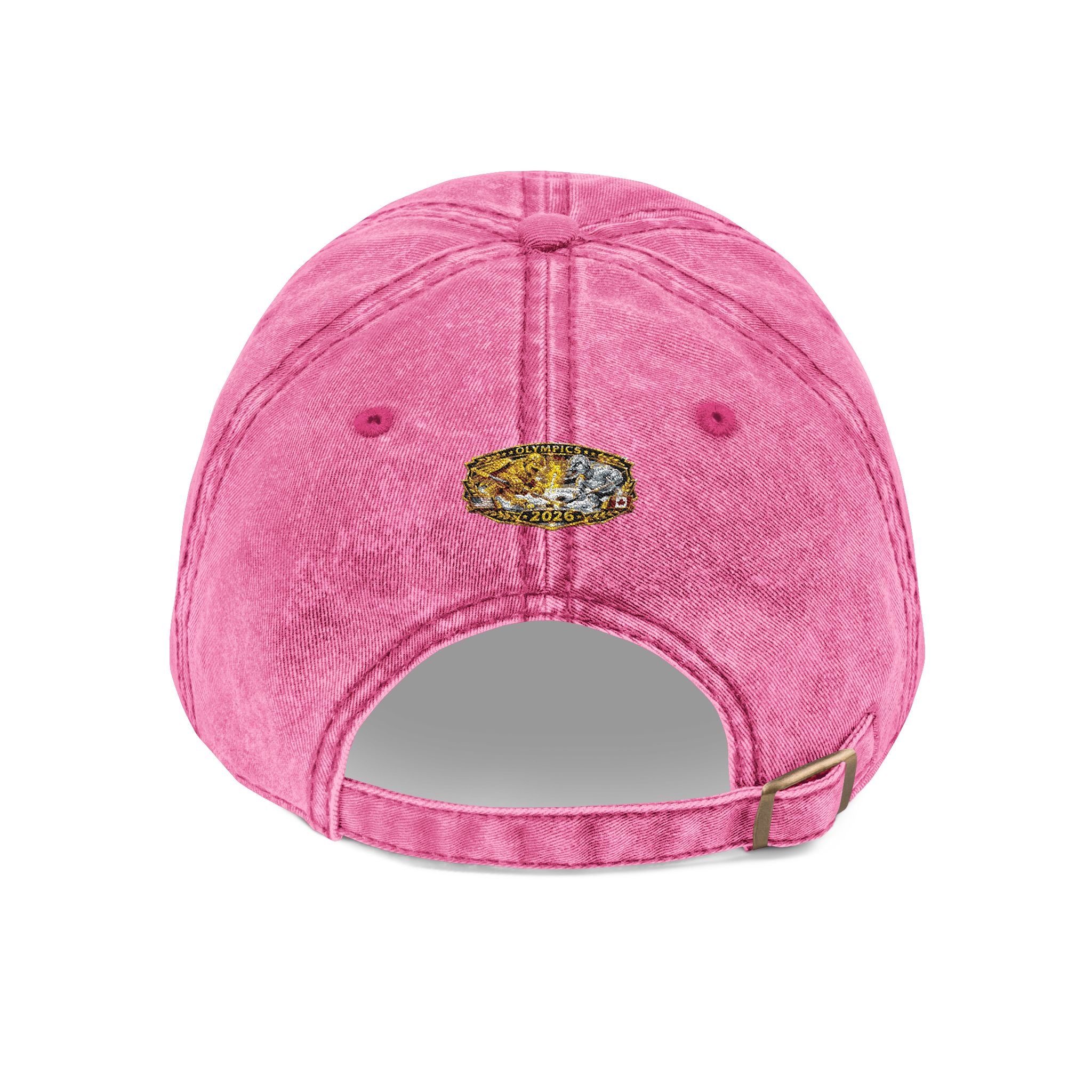 Vintage Embroidered Baseball Cap — Gold Nugget Patch