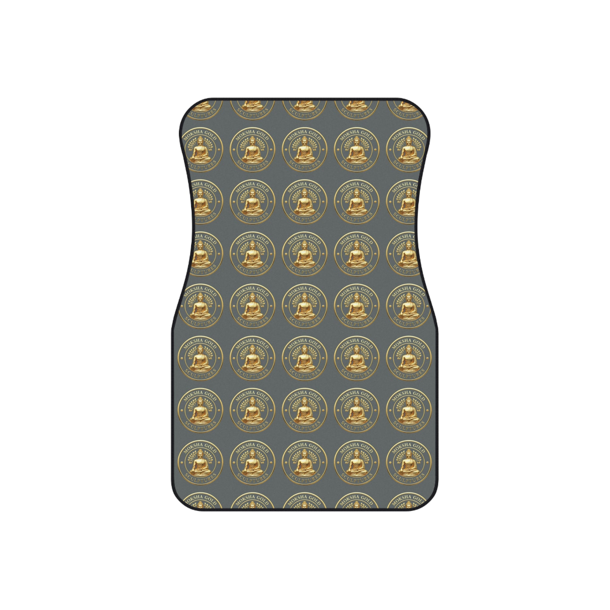 Car Mats — Vintage Compass Pattern Floor Mat Set (4-Piece)
