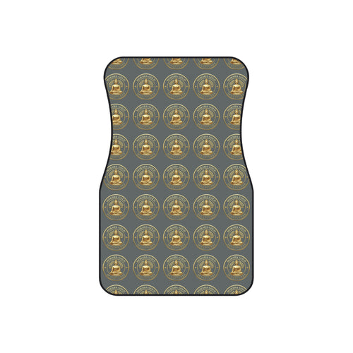 Car Mats — Vintage Compass Pattern Floor Mat Set (4-Piece)
