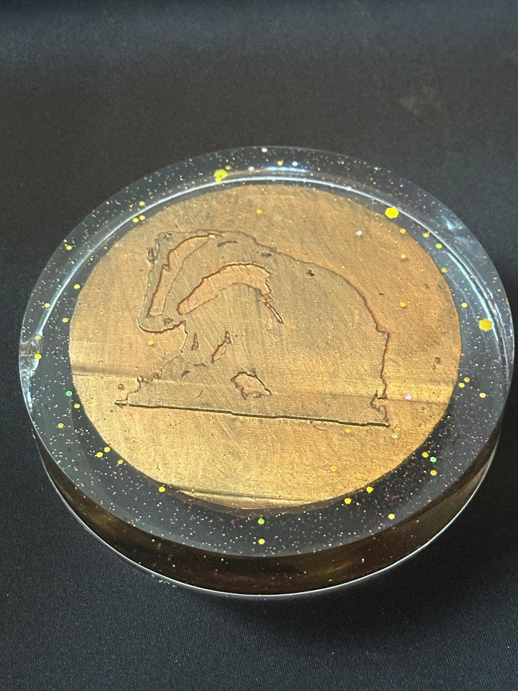 Badger Sculpture – Handcrafted Woodland Animal Figurine | Home Décor Gift