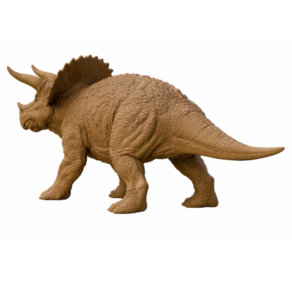 Triceratops 3D Printed Model – Dinosaur Sculpture | PLA & Smooth Nylon | Detailed Prehistoric Collectible | Various Colors