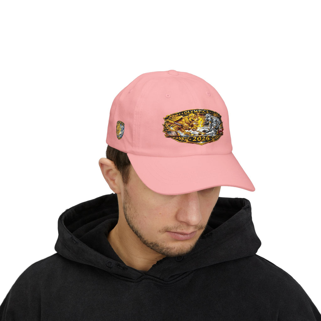 2026 Olympic Champion Dad Cap - Gold Medal Vintage Embroidered Baseball Hat