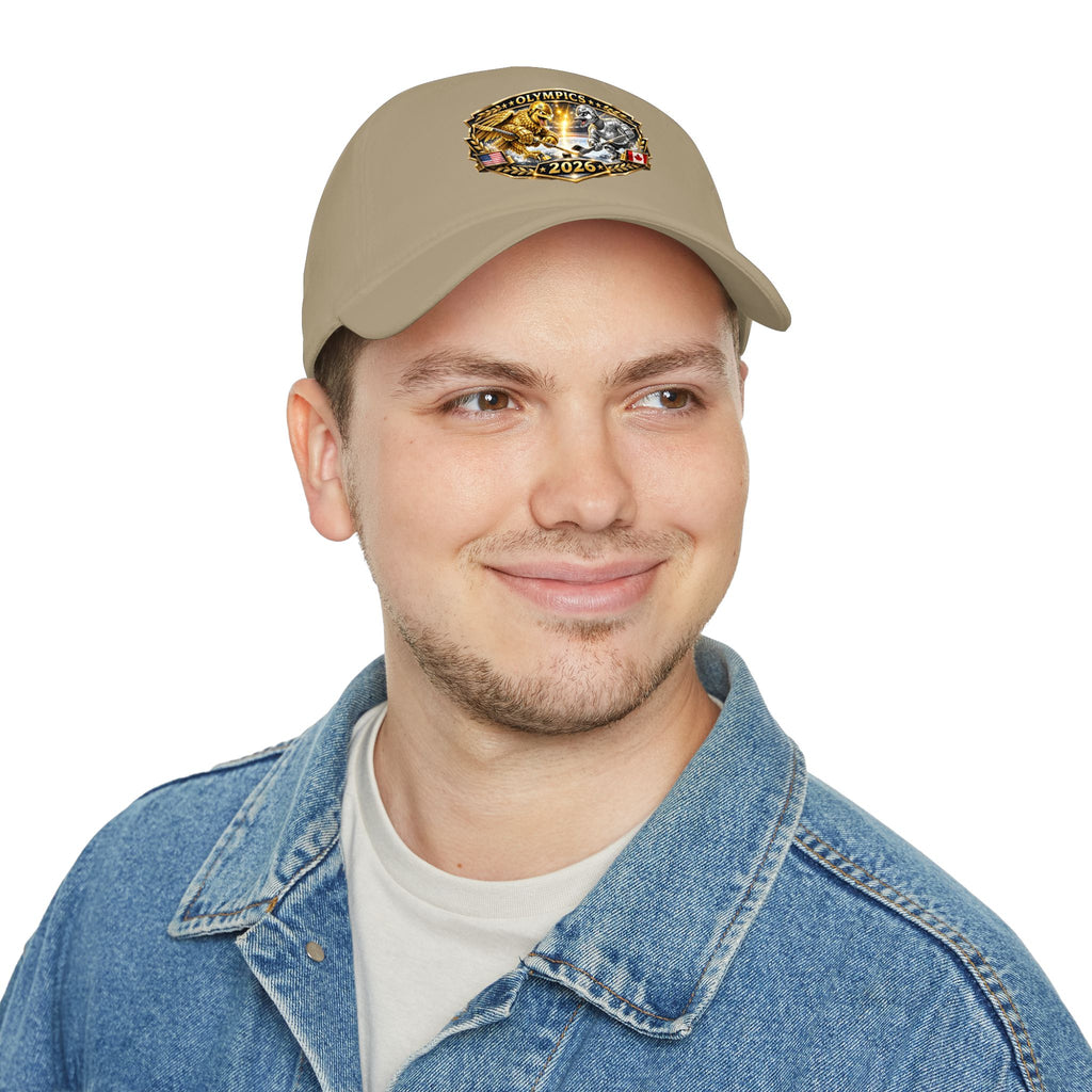 2026 Olympics Wrestling Patch Low Profile Baseball Cap