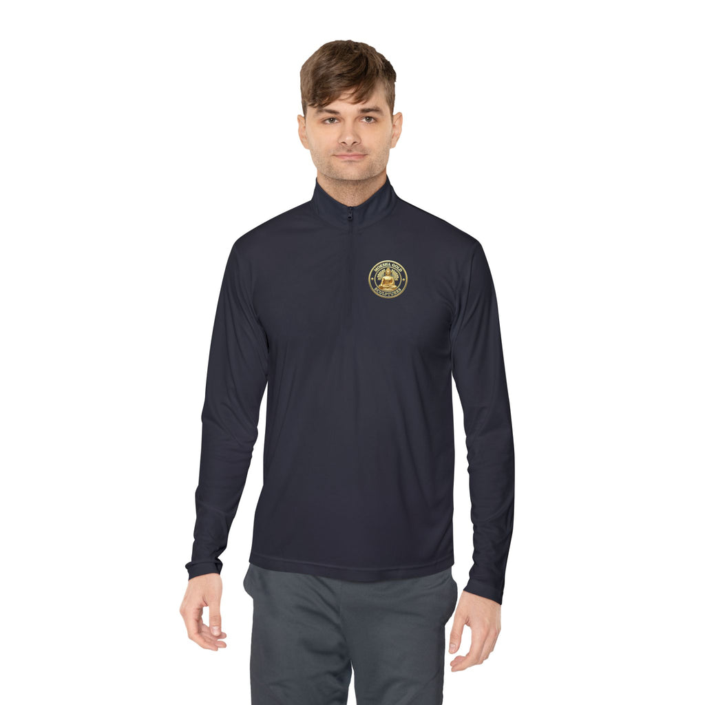Quarter-Zip Pullover - Gold Coin Smile Logo