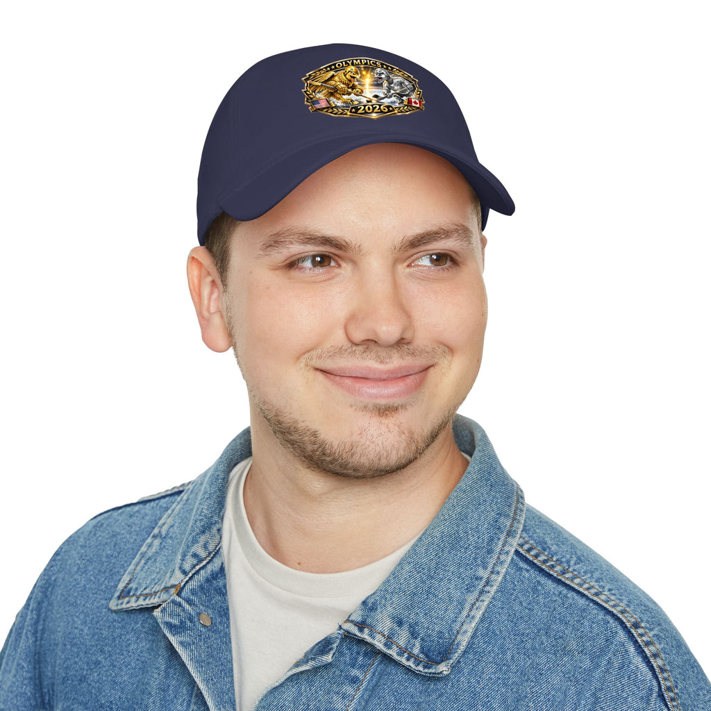 2026 Olympics Wrestling Patch Low Profile Baseball Cap
