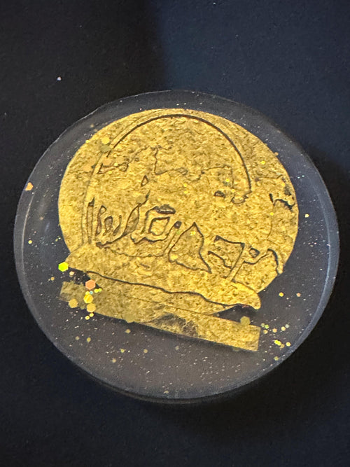 3D Equestrian Jump Resin Coaster - Handmade Horse Lover Gift