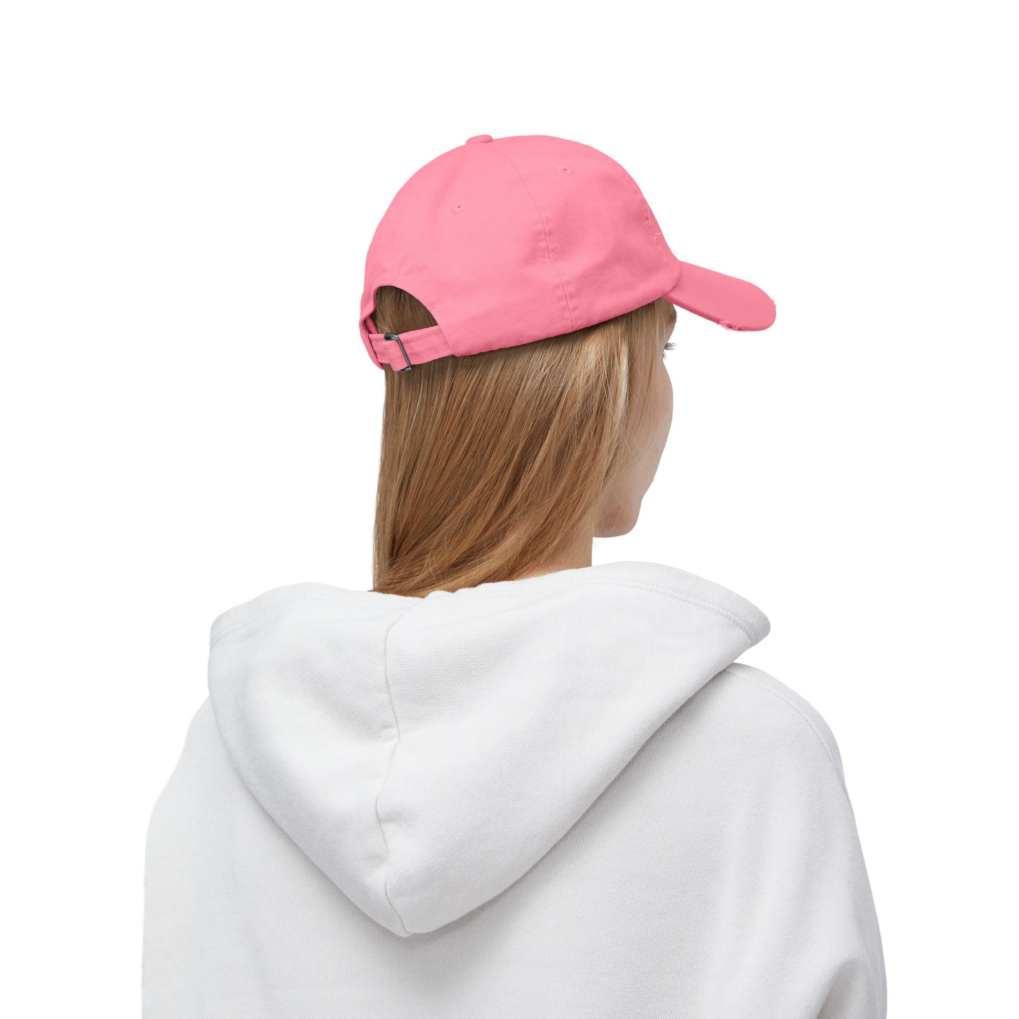 Distressed Baseball Cap — 2026 Olympic Crest Vintage Patch
