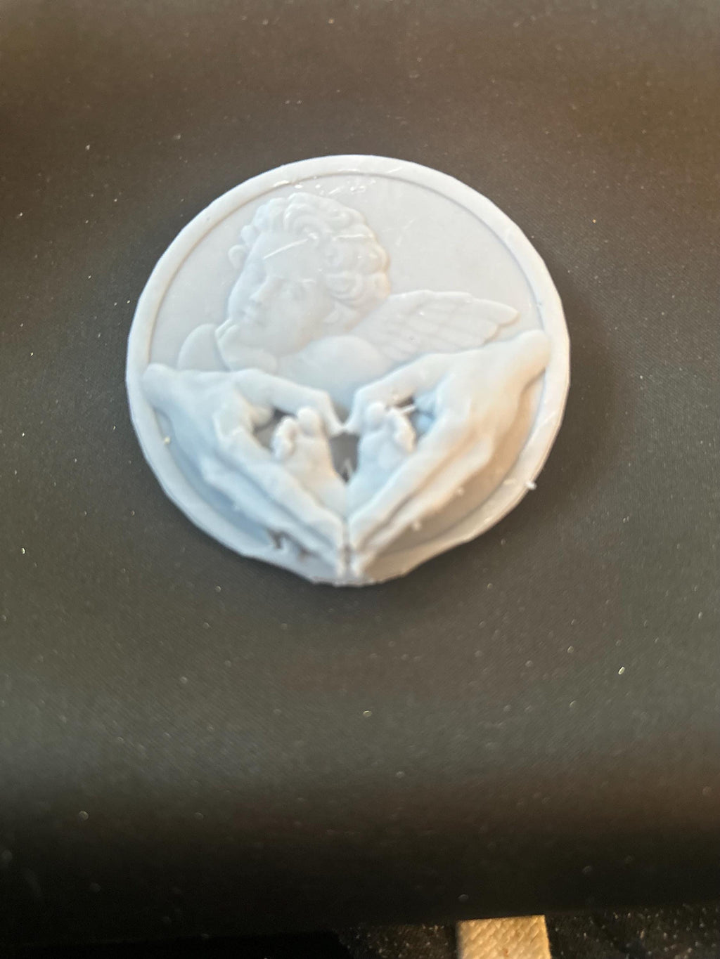 Personalized Baby’s Feet Resin Coaster – Name & Date of Birth Keepsake