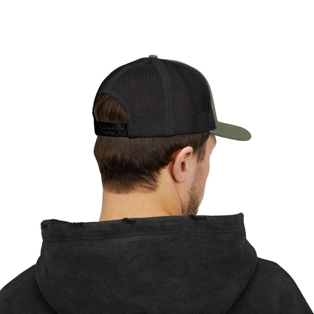 2026 Gold Rush Bear Patch Snapback Trucker Hat