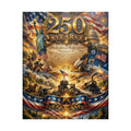 Patriotic 250 Years Declaration of Independence Poster