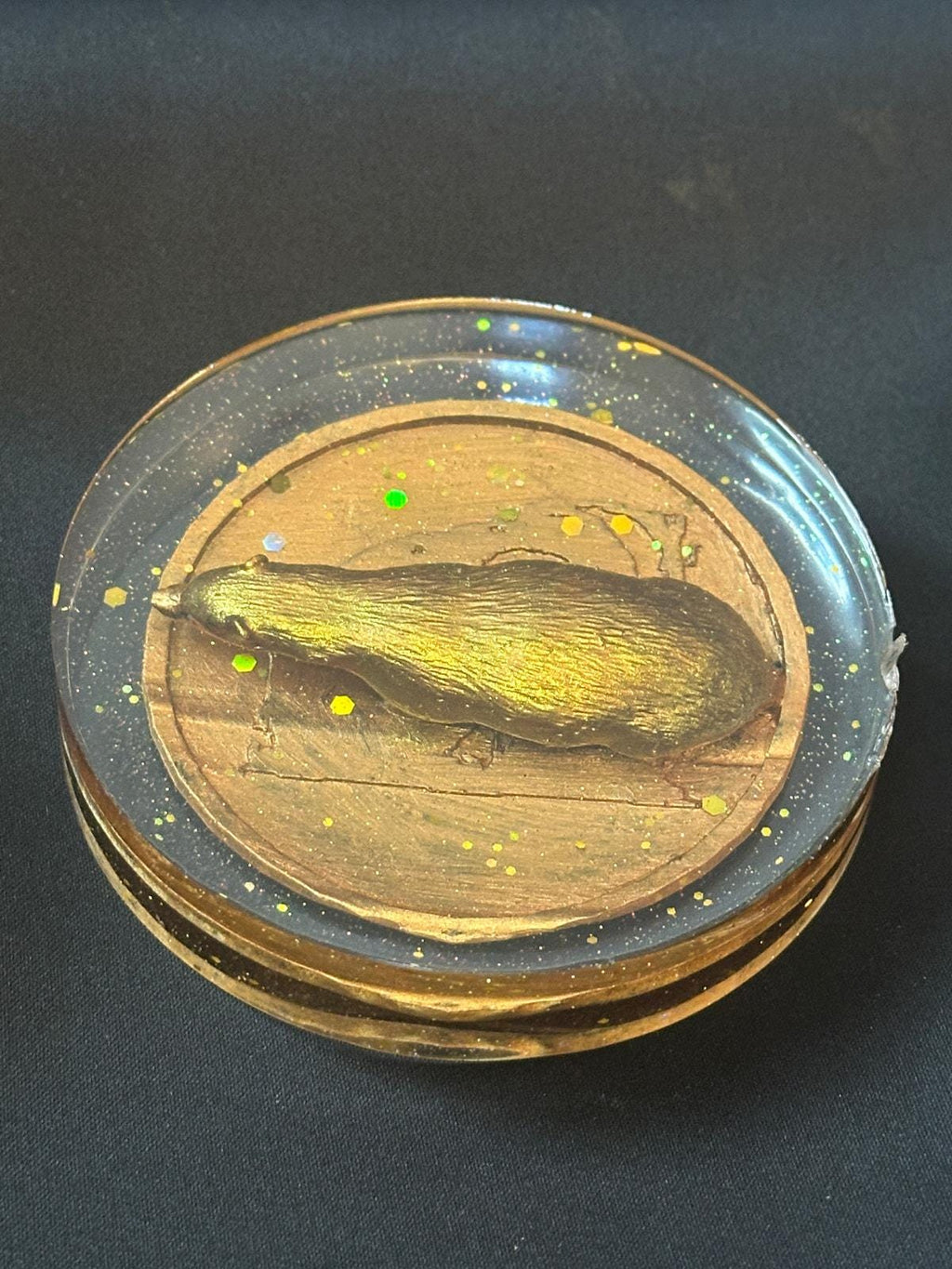 Badger Sculpture – Handcrafted Woodland Animal Figurine | Home Décor Gift