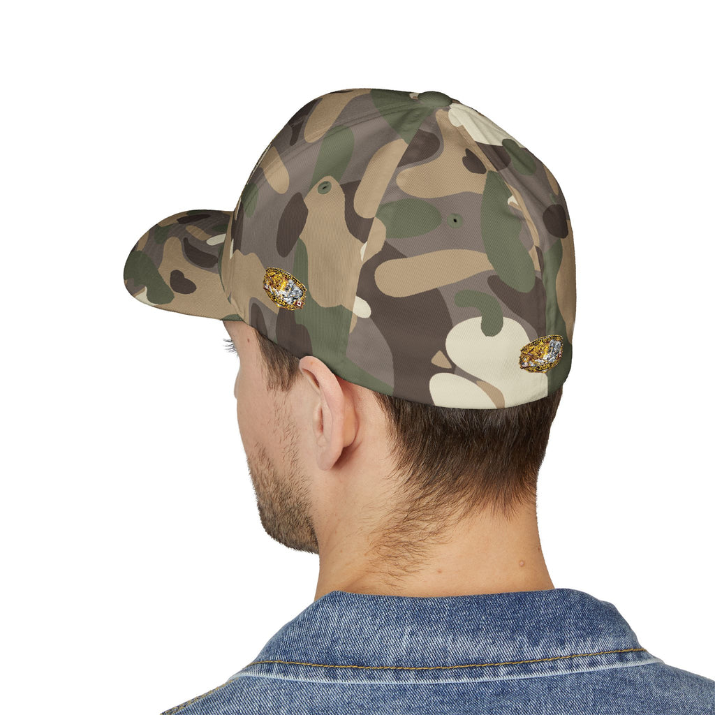 Embroidered Gold & Silver Belt-Style Patch Cap — 2023 Championship Design