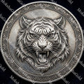 Tiger Pendant Digital Files: Laser Engraving, CNC, 3D Printing