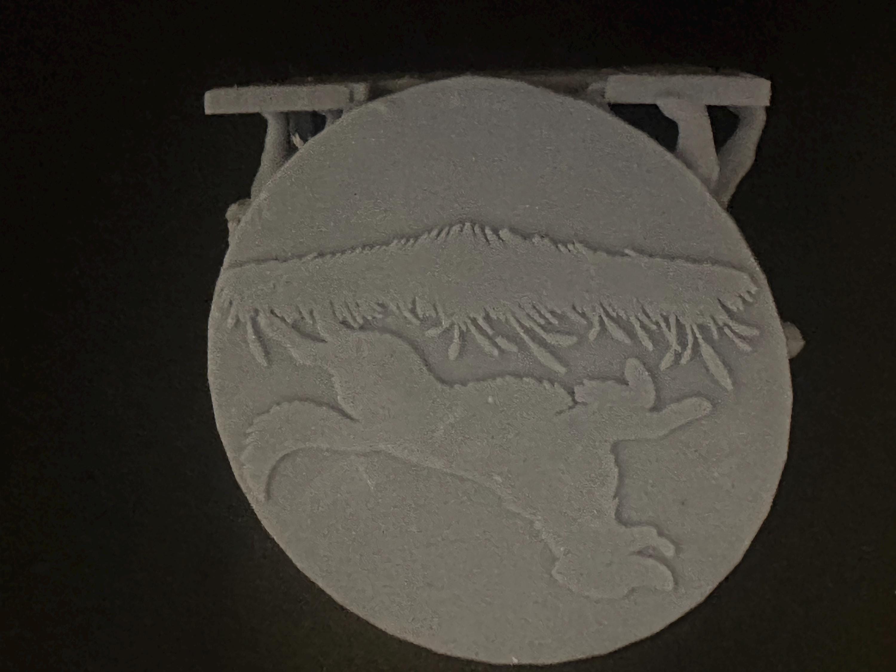 Labrador Retriever with Pups – Handmade Resin Sculpture