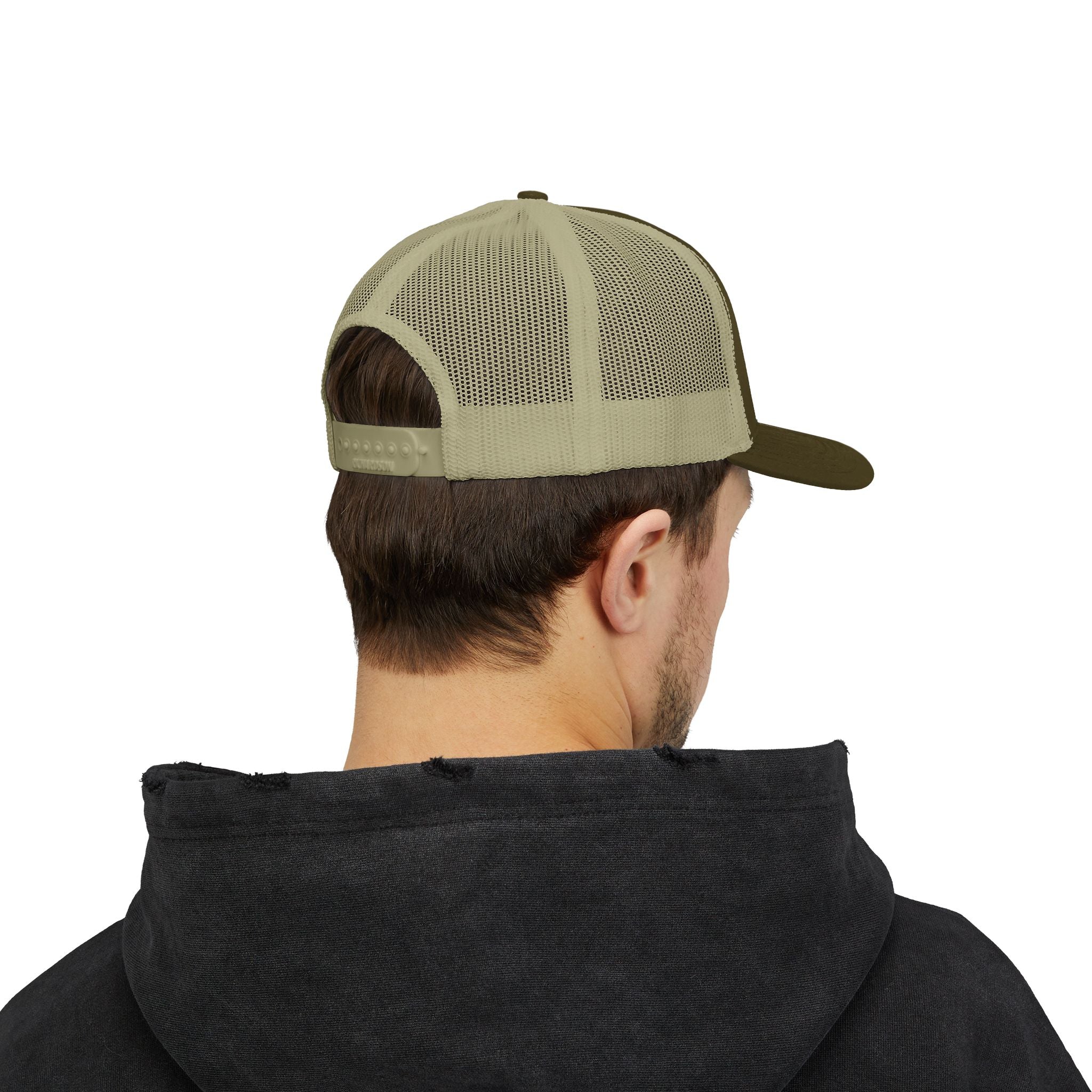 2026 Gold Rush Bear Patch Snapback Trucker Hat