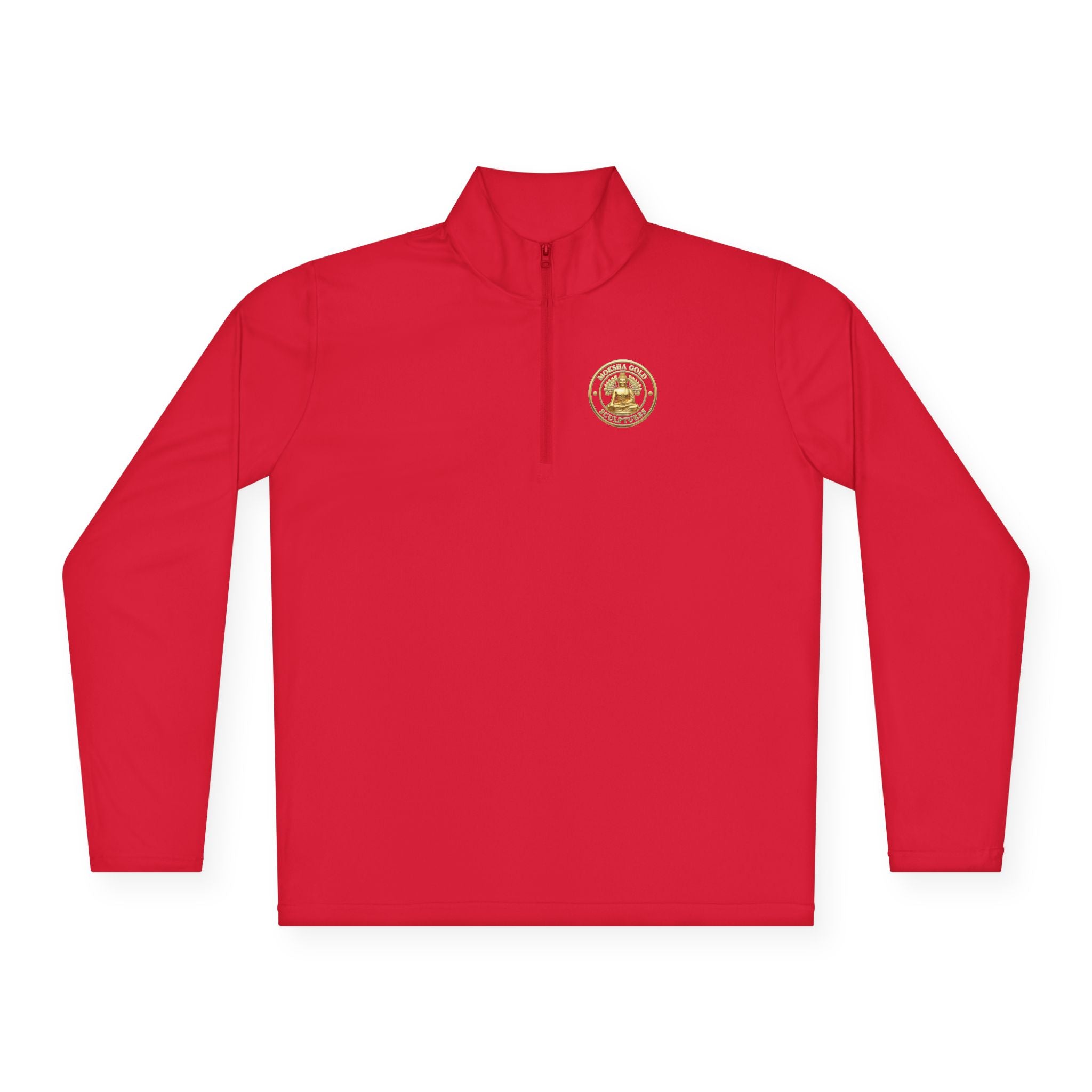 Quarter-Zip Pullover - Gold Coin Smile Logo
