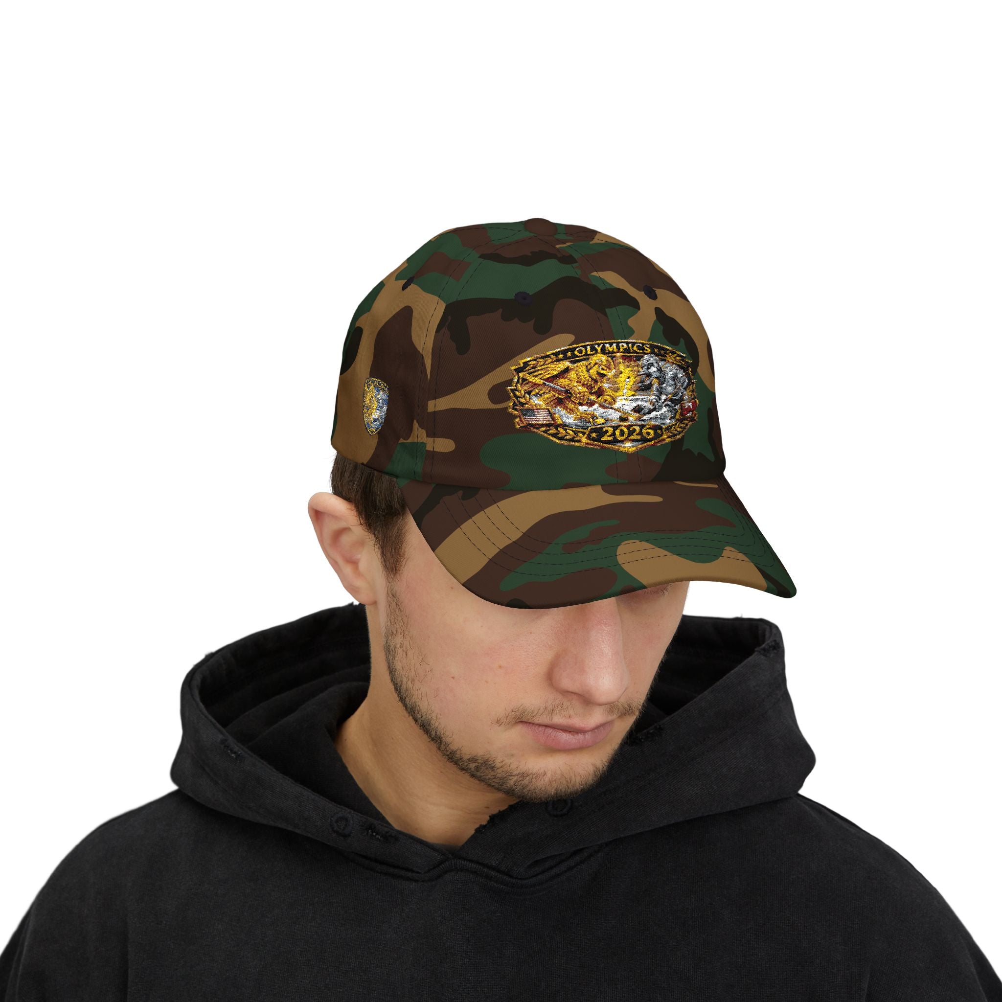 2026 Olympic Champion Dad Cap - Gold Medal Vintage Embroidered Baseball Hat
