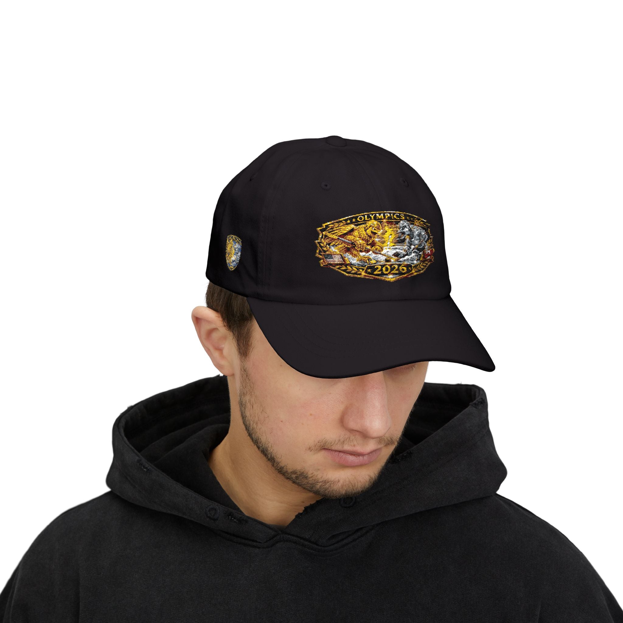 2026 Olympic Champion Dad Cap - Gold Medal Vintage Embroidered Baseball Hat