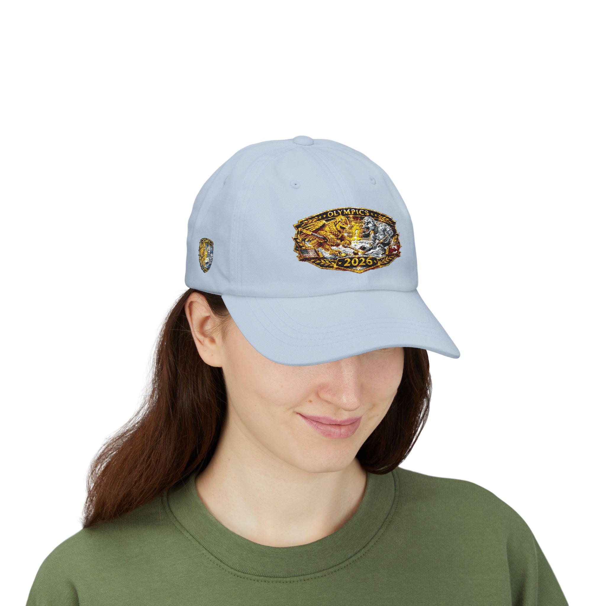 2026 Olympic Champion Dad Cap - Gold Medal Vintage Embroidered Baseball Hat