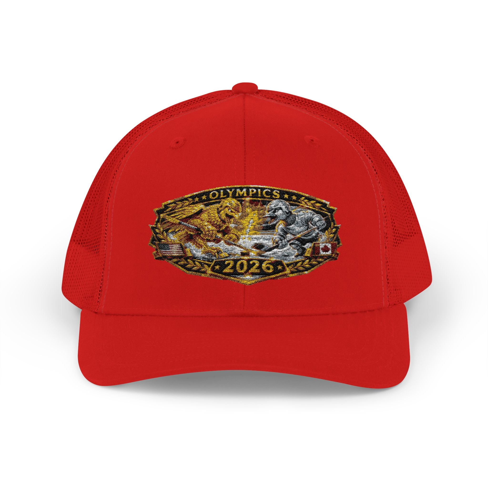 2026 Gold Rush Bear Patch Snapback Trucker Hat