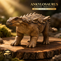Large Ankylosaurus Model 250mm 3D Printed Dinosaur Figure Realistic Collectible Prehistoric Animal Desk Decor Gift