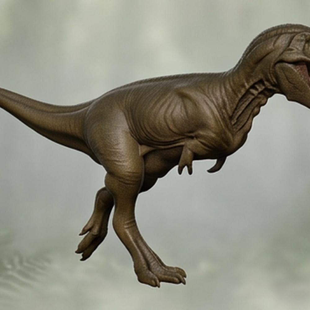 Afrovenator 3D Printed Model – Detailed Dinosaur Sculpture, Theropod Figure, Collector Display, PLA Nylon Resin Options