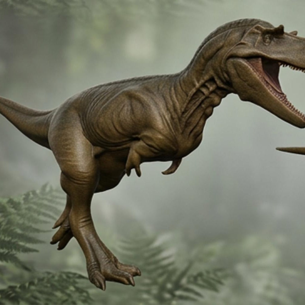Afrovenator 3D Printed Model – Detailed Dinosaur Sculpture, Theropod Figure, Collector Display, PLA Nylon Resin Options