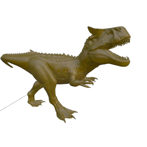 Allosaurus Dinosaur Model 3D Printed, Realistic Theropod Figure, Dinosaur Statue, Collector Display, PLA Nylon Resin, Prehistoric Decor