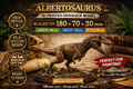 Albertosaurus 3D Print Dinosaur Model | Mini Dinosaur Figure | Fossil Replica | Desk Decor | Dino Gift | PLA Nylon Resin | 180mm Model
