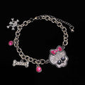 Y2K Skull Bracelet - Gothic Cool Girl Edgy Statement Jewelry