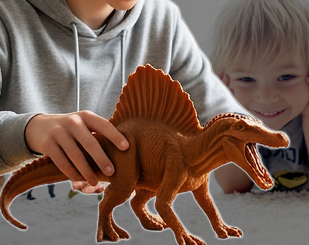 Spinosaurus 220mm | 3D Printed Dinosaur Sculpture | Collectible Prehistoric Model