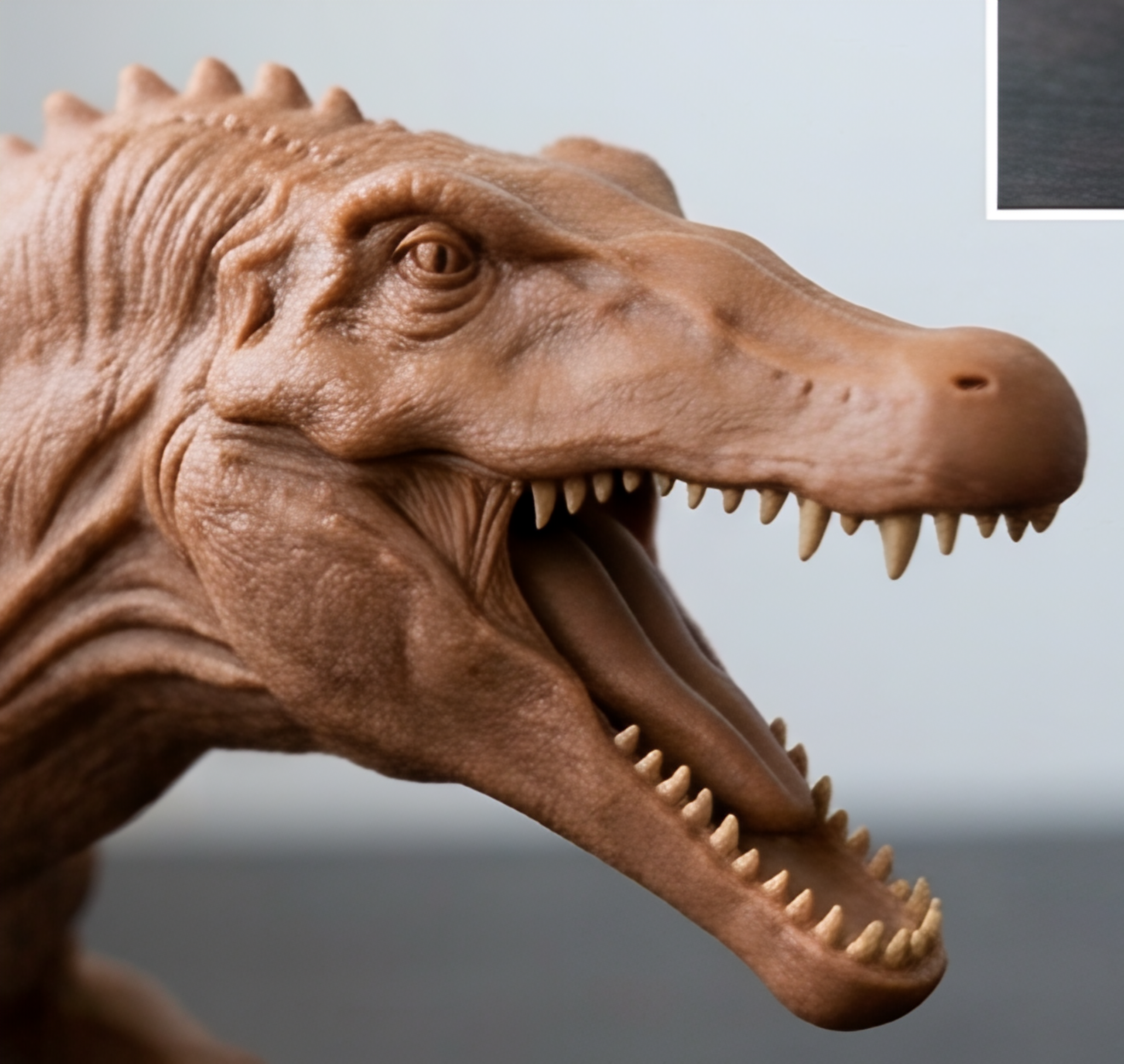 Spinosaurus Dinosaur Model – 3D Printed Prehistoric Sculpture in PLA & Smooth Nylon | Detailed Collectible | Various Colors