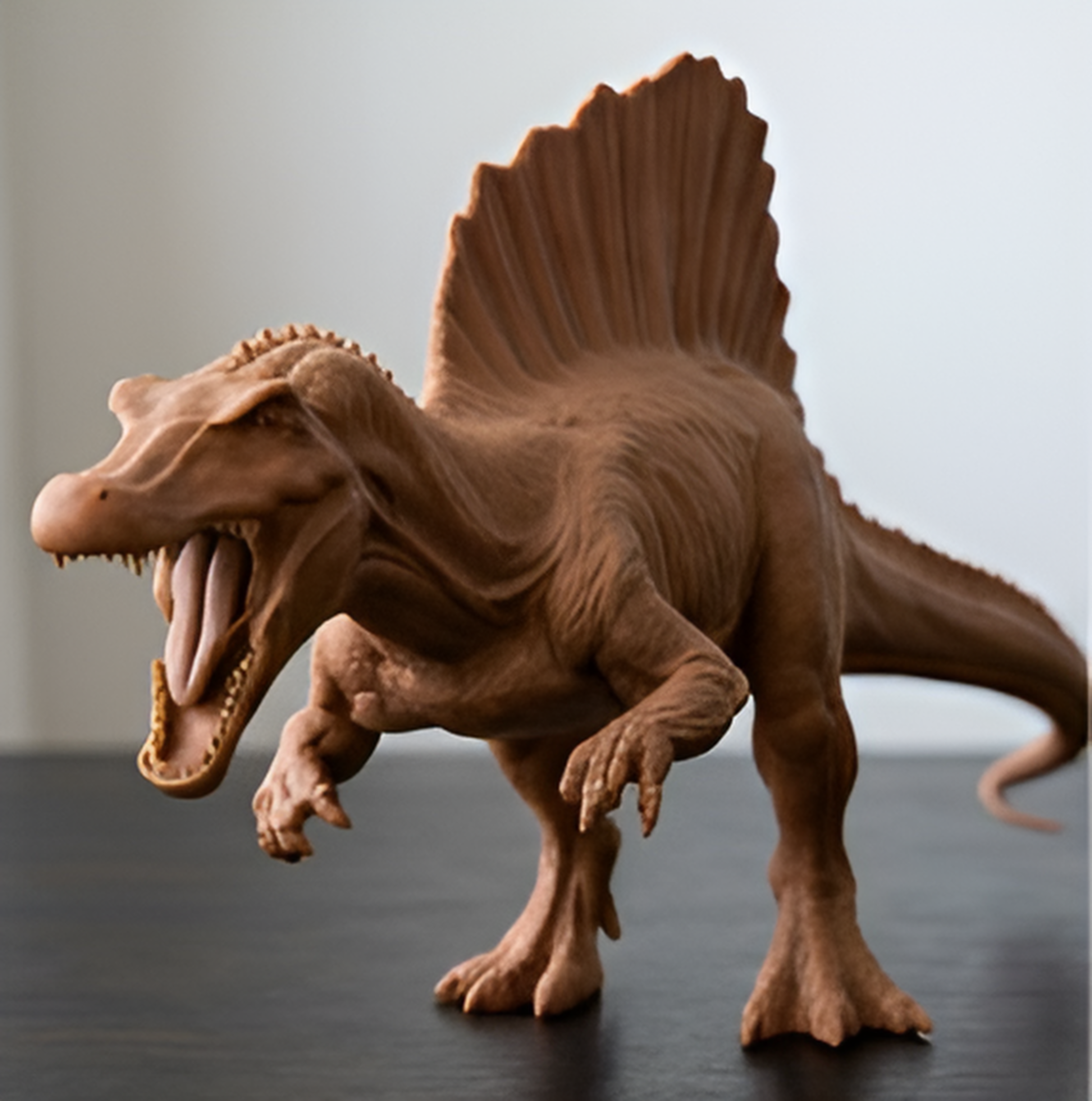Spinosaurus Dinosaur Model – 3D Printed Prehistoric Sculpture in PLA & Smooth Nylon | Detailed Collectible | Various Colors