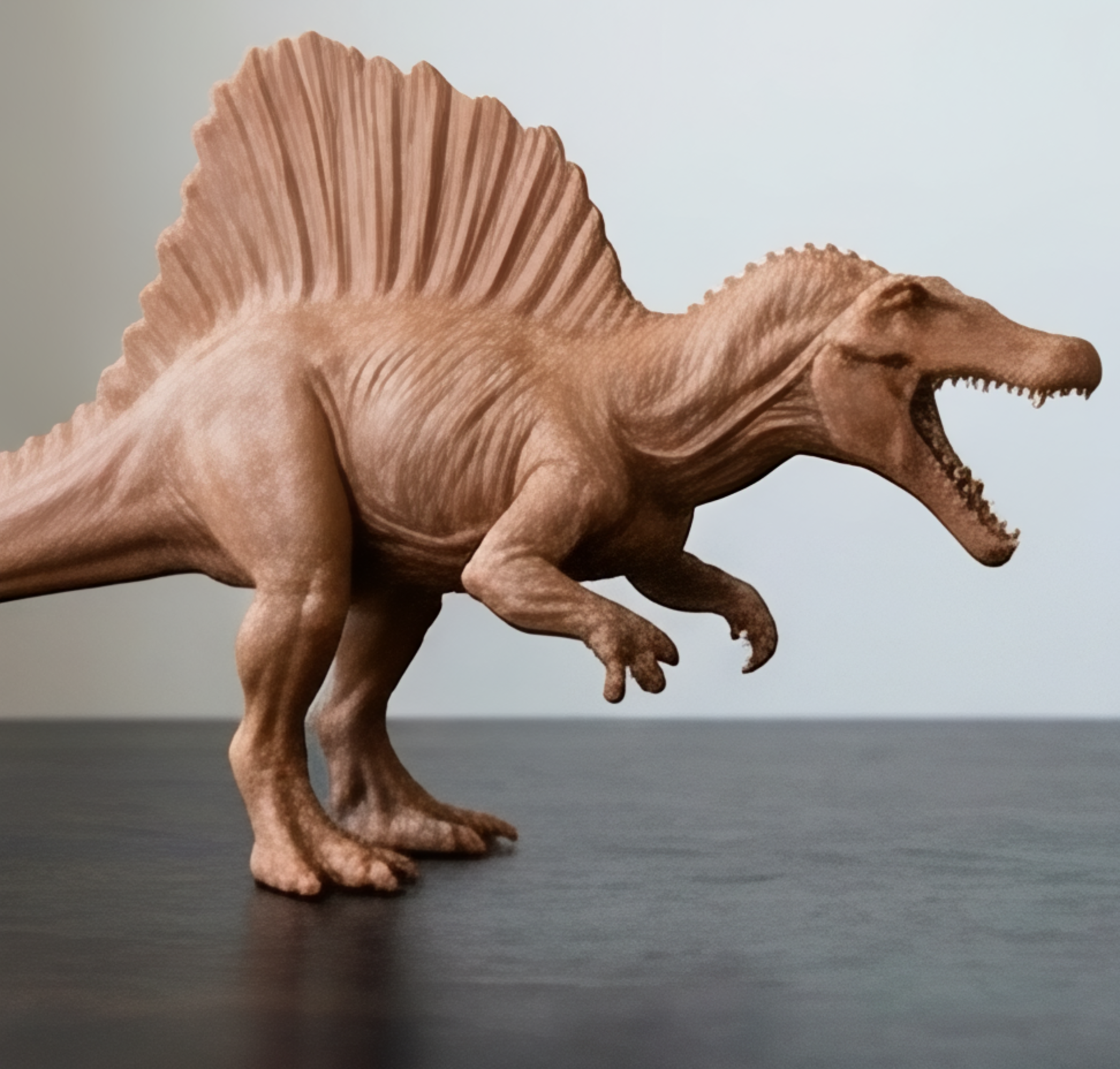 Spinosaurus Dinosaur Model – 3D Printed Prehistoric Sculpture in PLA & Smooth Nylon | Detailed Collectible | Various Colors