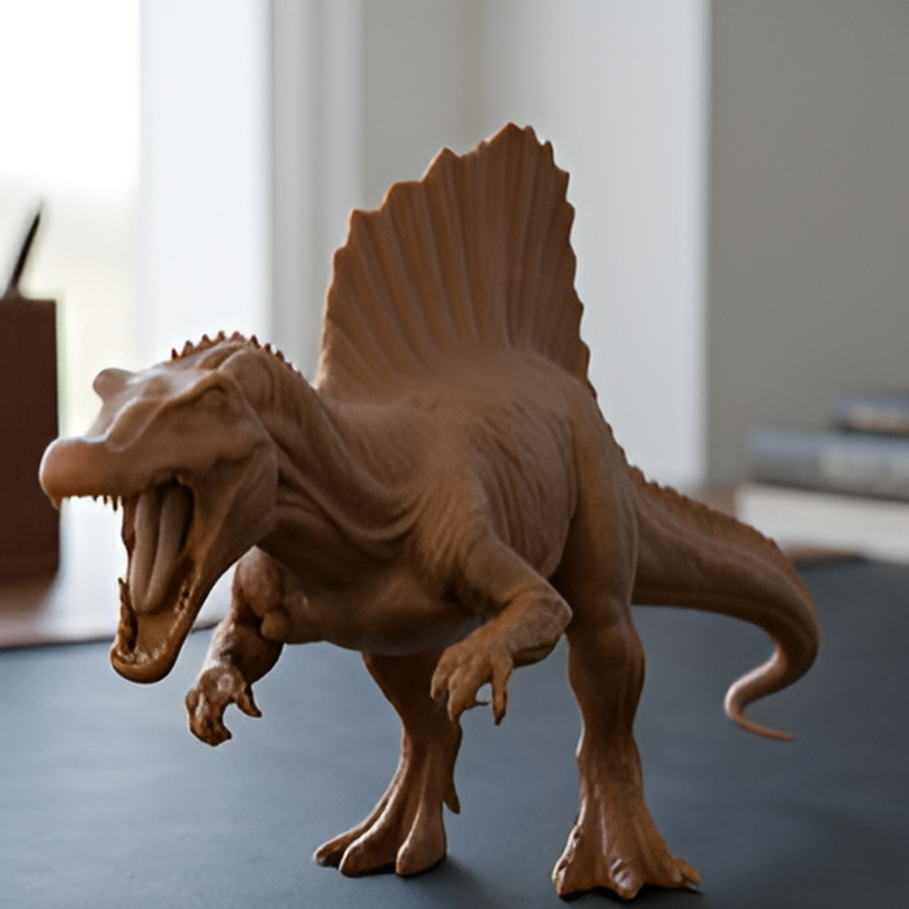 Spinosaurus Dinosaur Model – 3D Printed Prehistoric Sculpture in PLA & Smooth Nylon | Detailed Collectible | Various Colors