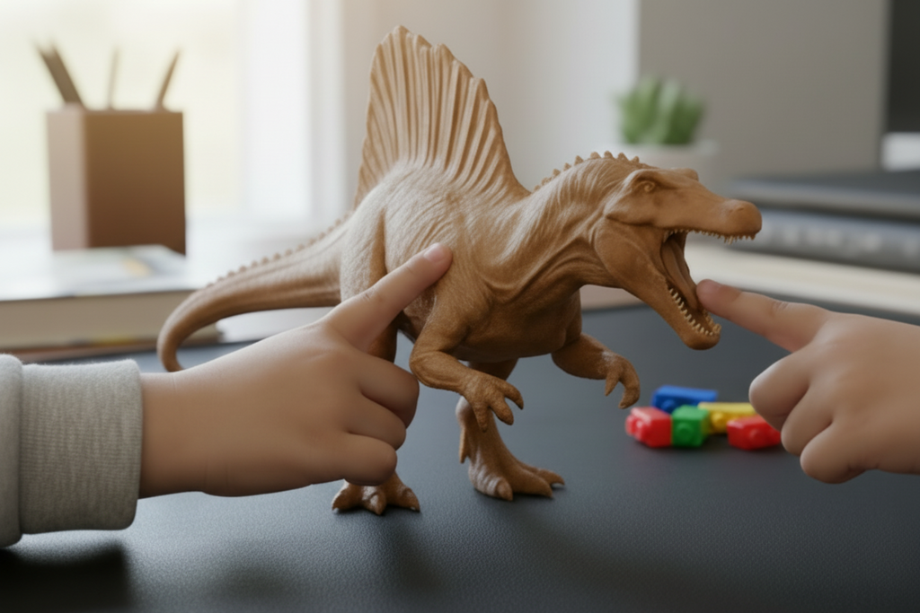 Spinosaurus Dinosaur Model | 3D Printed Miniature | Realistic Dino Figure | Desk Display Collectible | Gift for Dinosaur Lovers