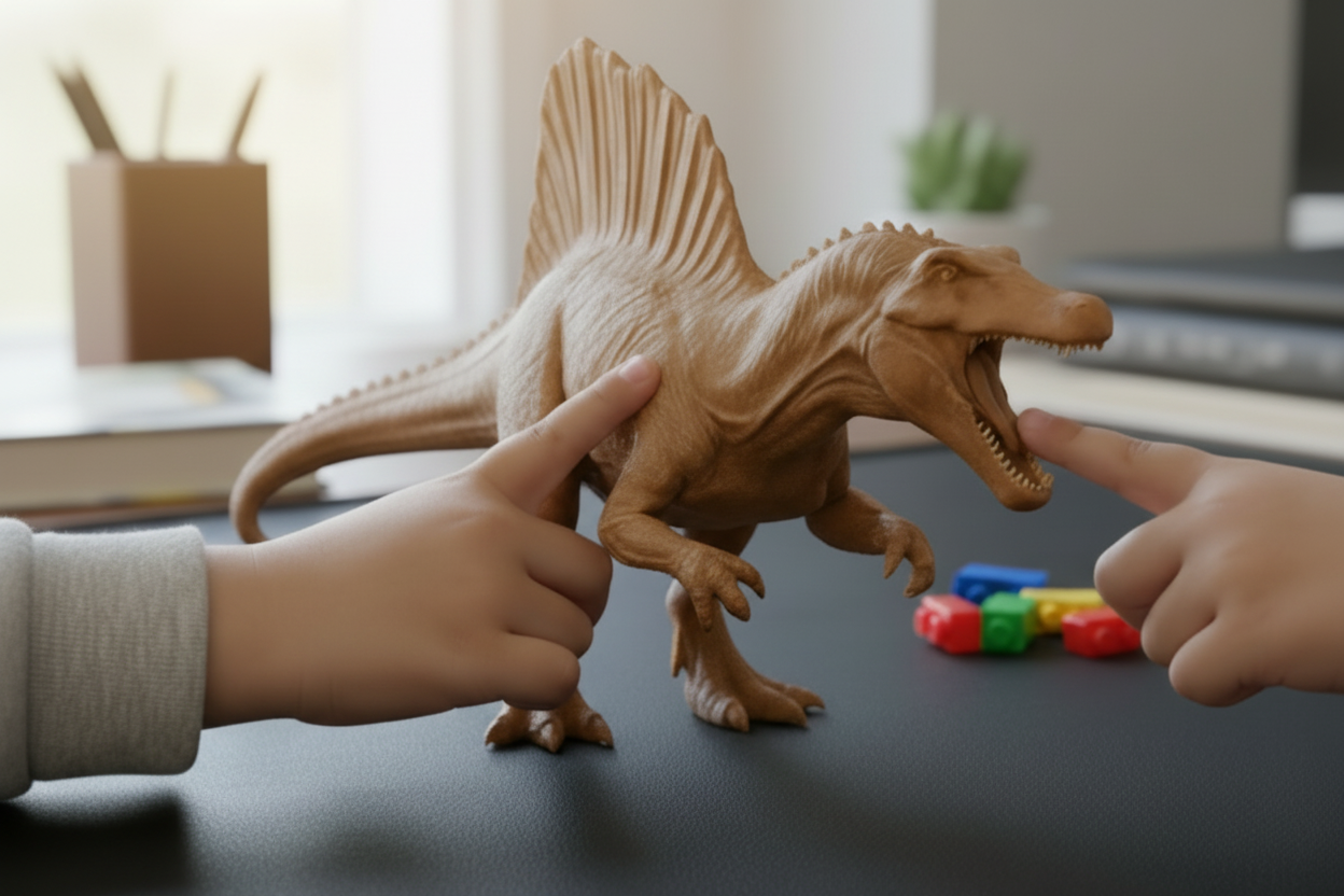 Spinosaurus Dinosaur Model | 3D Printed Miniature | Realistic Dino Figure | Desk Display Collectible | Gift for Dinosaur Lovers