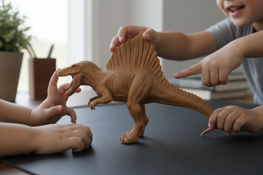 Spinosaurus Dinosaur Model | 3D Printed Miniature | Realistic Dino Figure | Desk Display Collectible | Gift for Dinosaur Lovers