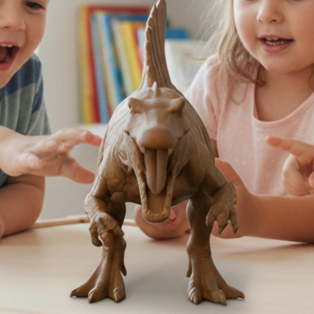 Spinosaurus Dinosaur Model – 3D Printed Prehistoric Sculpture in PLA & Smooth Nylon | Detailed Collectible | Various Colors